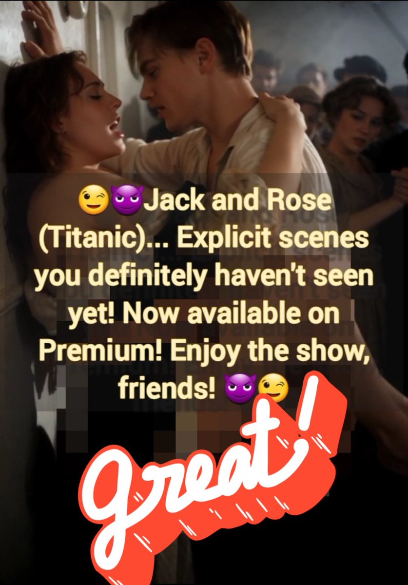 Anna7witch's tweet photo. The "Explicit Cut" of Jack &amp; Rose is now available on Premium! 😈🔥

Over 3,000 hot files featuring these two and hundreds of other characters are waiting for you right now! Don't wait!

🔞 Access here: https://t.co/2KQY1q4Chw

#VIPAccess #LinkInBio #Uncensored #NSFW https://t.co/UY6s71hev1