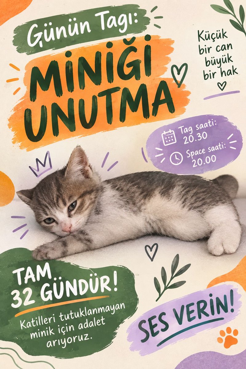 milalov31's tweet photo. minik için adalet vakti

MİNİĞİ UNUTMA https://t.co/pTUJ9blzS6