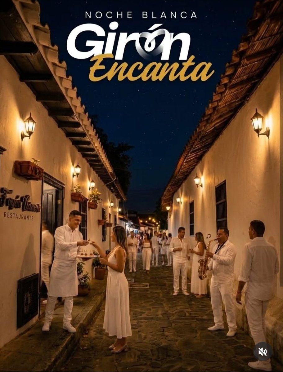 jcrevista's tweet photo. #amoryamistad // Es HOY, es HOY sábado 26 de septiembre de 2026; Vive la "Noche Blanca - Girón Encanta", celebra el amor y la amistad en los mejores restaurantes y bares en el sector antiguo del monumento nacional Girón. HOY desde las 6:00 Pm #Progresa https://t.co/rrVwHuUDdM