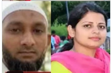 sanjoychakra's tweet photo. Vijayawada, Ibrahimpatnam, Andhra Pradesh- A Hindu woman Kalyani had an extramarital affair with a mutton shop owner Mohammad Shafi. 

Kalyani, who worked as a waiter at a biryani center, was living with a man from Vijayawada while estranged from her husband.
 
There was a dispute between the two and Kalyani was murdered and her body dismembered into 9 pieces by Mohammad Shafi.

He then dumped the remains in bags in the Gollapudi cooling canal linked to the NTTPS thermal plant. A tattoo on her arm and social media photos proved crucial; her brother identified her after seeing a post the police had shared on Instagram.

Kalyani had gone missing from Mangalagiri on the 17th of this month.

Police have arrested the cruel criminal Mohammad Shafi.
#lovejihad