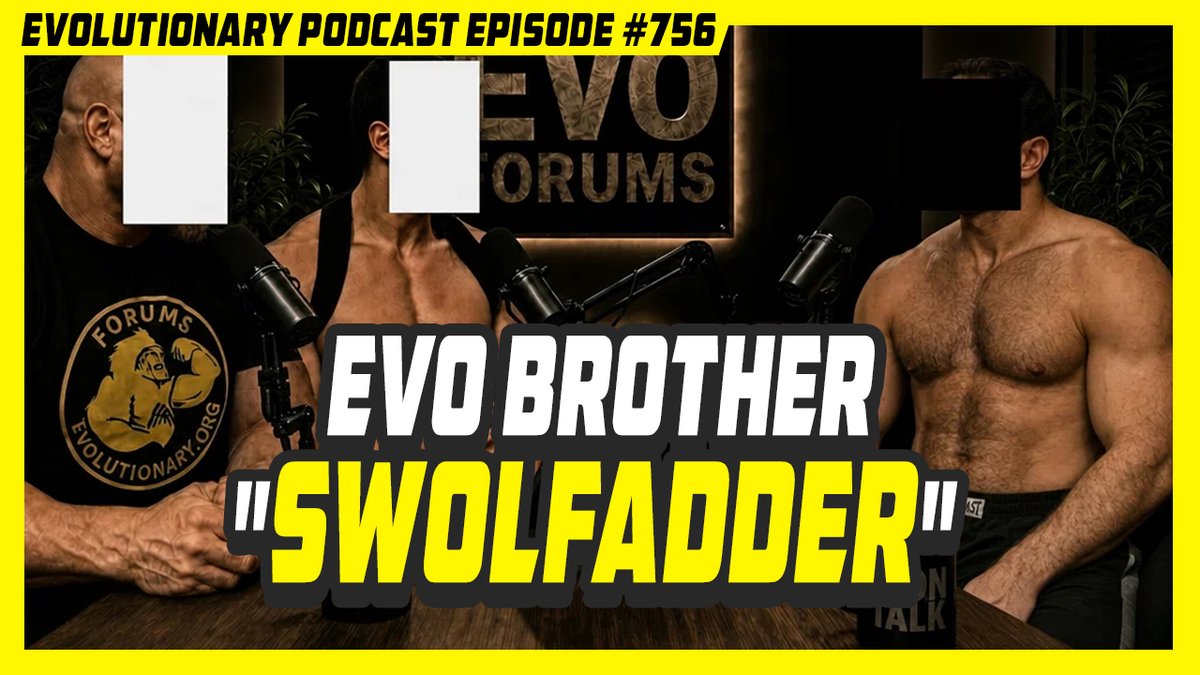 EvolutionaryPo's tweet photo. https://t.co/QMYdlMVhyQ 756 - EVO brother "Swolfadder"

https://t.co/oAmpHYCr85

https://t.co/IYGL4yeYpw 

https://t.co/Ej1luHvto0

https://t.co/GPVwGfYjVX

#evolutionarypodcast #evolutionaryorg #bodybuilding #steroids https://t.co/jgAsRcb9SY