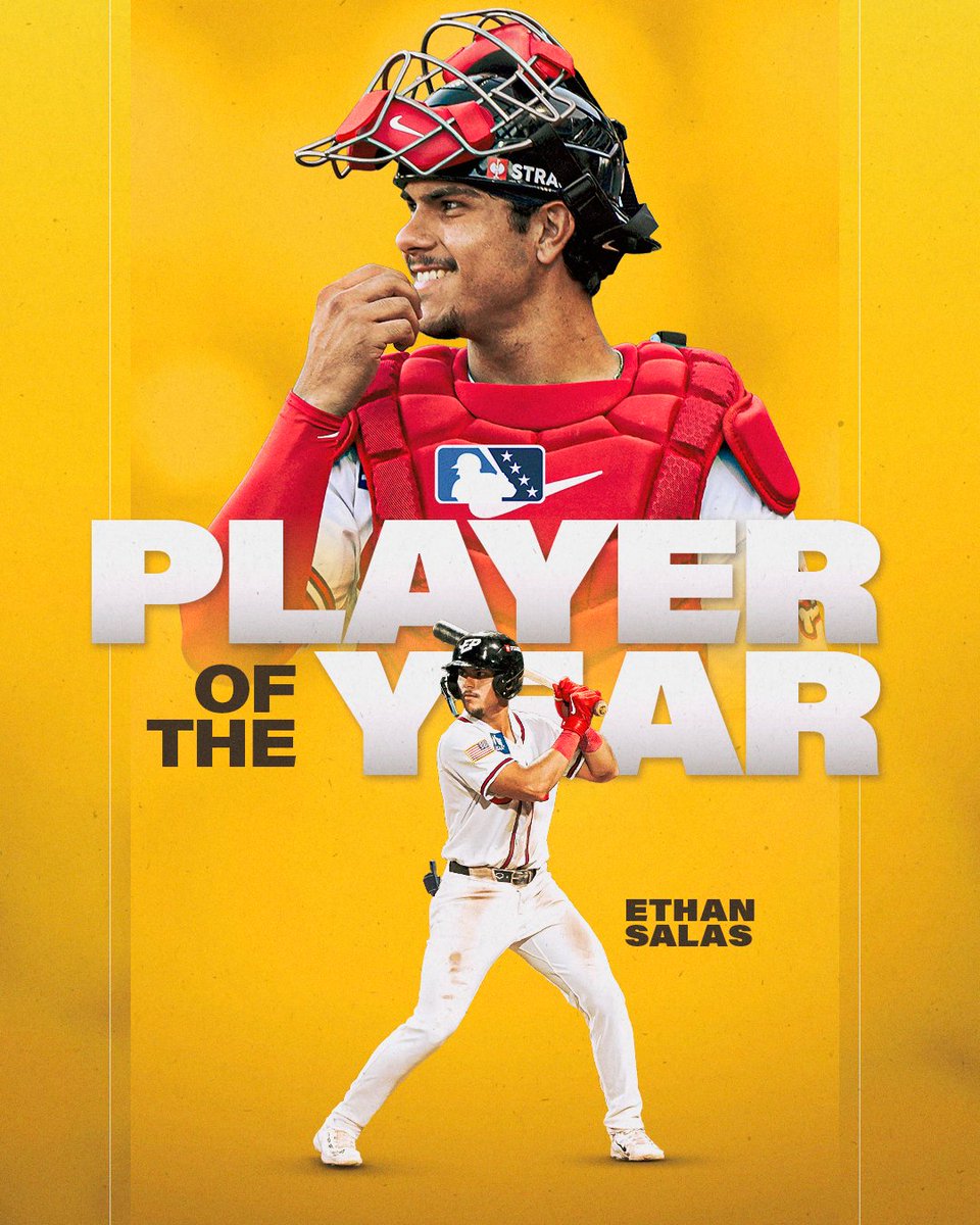 Padres's tweet photo. Ethan Salas is our 2026 @MiLB Player of the Year! https://t.co/Ada2Jl12uL