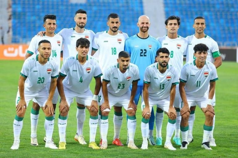 kn383l's tweet photo. مبروك لمنتخب العراق 🇮🇶 3/2 الف الف مبروك لمنتخب العراق 🇮🇶ع الفوز بالهدف الثالث  اللاعب كرار نبيل صنع الفوز بالهدف الثالث 
الف الف مبروك لمنتخب العراق 🇮🇶 https://t.co/lV3QCru9HJ