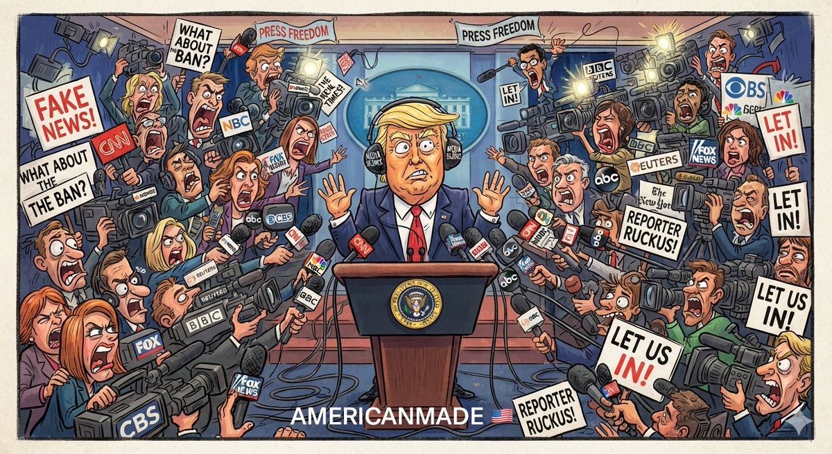 TruthBomber47's tweet photo. Donald Trump said the White House was so peaceful during those six days without the "fake news," he almost forgot who he was supposed to tweet about at 3:00 AM! https://t.co/EaQie57qm7