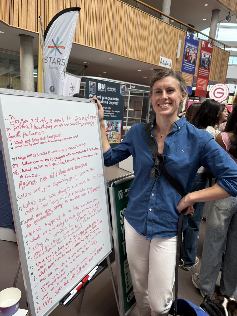 JessicaToale's tweet photo. Brilliant to be at Bournemouth University’s Freshers’ Fair today. Thanks for all the questions! https://t.co/YaaqiBbFxp
