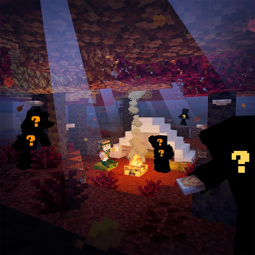 minecraftjapan's tweet photo. キャンプ愛好家のみなさん！コミュニティチャレンジのお時間です！
Wilderness Bound (ウィルダネス・バウンド) で登場した
クッションを2億個と藁のベッドを5,000万個配置しましょう🤝

⛺ 目標を半分達成すると2つの無料キャラクタークリエイターアイテムと Java版スキンがアンロックされます
⛺ 100%達成でさらに豪華な報酬が！

10月2日午前2時 (日本時間) までに参加して目標を達成しましょう！
詳細はこちらから⬇️
https://t.co/ZFsEGefvlZ