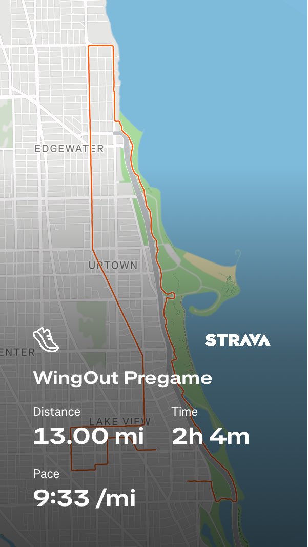 JaxOffAllTrades's tweet photo. Gorgeous long run -> free unlimited wings and beer. Best day ever?? https://t.co/5RbU4iSaYY