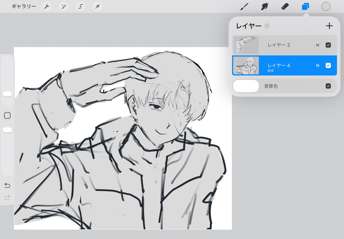 case_id104's tweet photo. よその子の下描きと、うちのこのどうでもいいテンプレ
一緒に載せるなとは思いました🦷🧠 https://t.co/DZEcqhy3RX