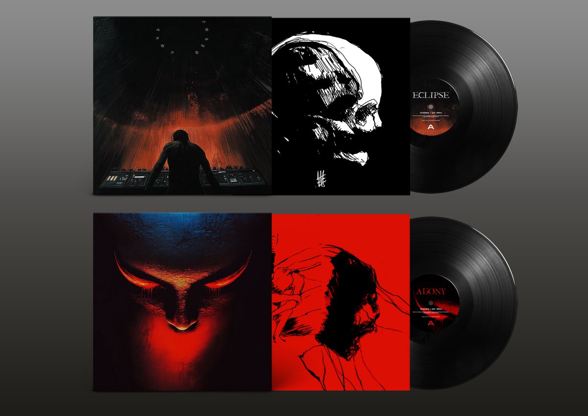 Magnavoltmusic's tweet photo. ECLIPSE / AGONY Vinyls '''  

Available now on ElasticStage
Featuring custom inner sleeve artworks

LINK: https://t.co/0MqDpL48uk https://t.co/pNW5KCPl12