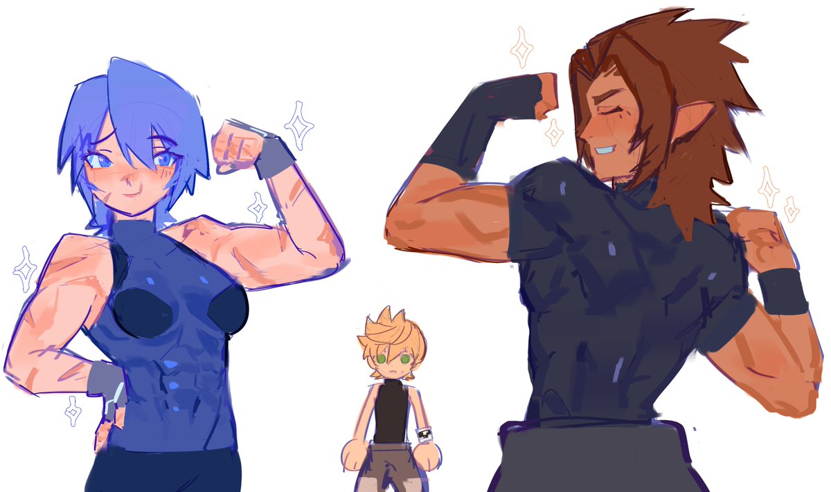 S0RAL0VEB0T's tweet photo. #kingdomhearts
When all of your friends are shredded and you're built like a pocky stick https://t.co/i84mCzkpJY