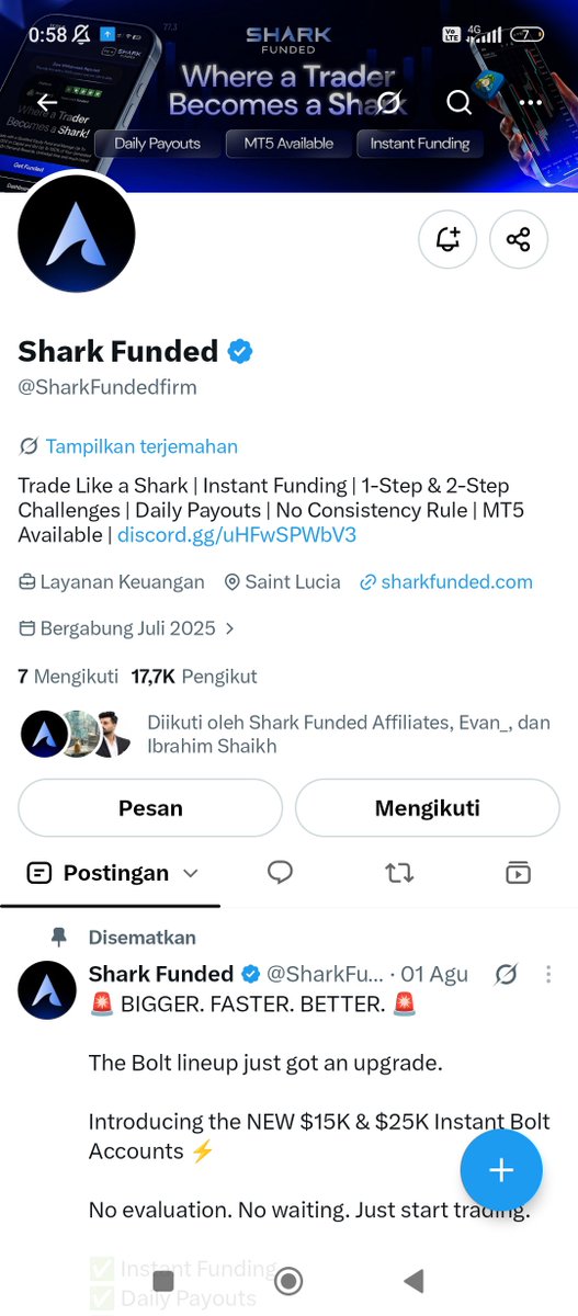 13udakkebebasan's tweet photo. @SharkFunded_AFF @SharkFundedfirm @ibrahimshkh10 Done sir https://t.co/EKh1UU4phF