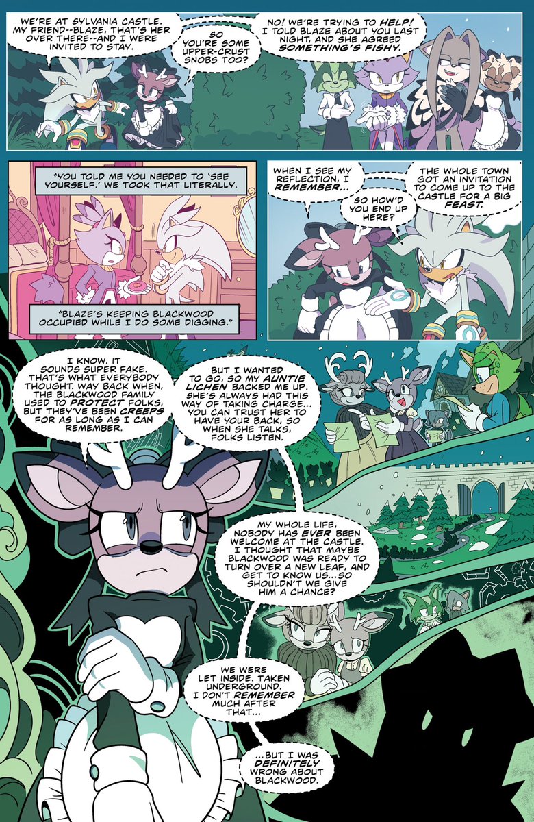 IDWSonicNews's tweet photo. Preview pages for Sonic the Hedgehog #90 (2/2)

#IDWSonic https://t.co/zToknmTeCh