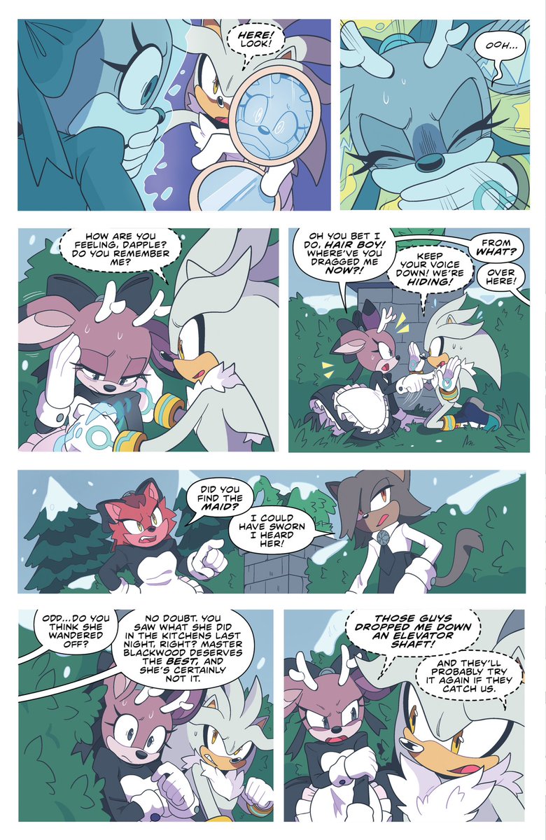 IDWSonicNews's tweet photo. Preview pages for Sonic the Hedgehog #90 (2/2)

#IDWSonic https://t.co/zToknmTeCh