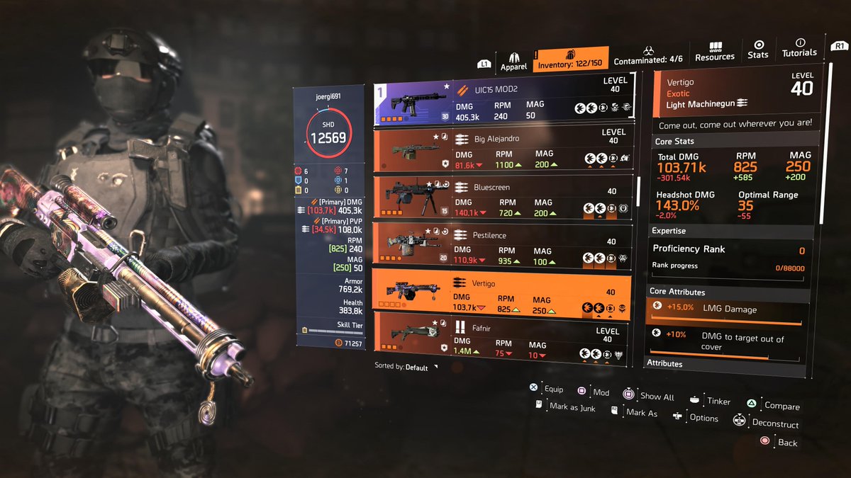 joergi69's tweet photo. Itโs raining exos tonight! And to top it all off, I just got the new Vertigo! ๐๐ป๐๐๐ป
#TheDivision2 #Division2 #Sarru #ExoticBackpack #ExoticGear #TheDivision #Division2Community #Year8Season3 #Ubisoft #Gaming #PS5 #LootDrop https://t.co/1NBA8FC4A3