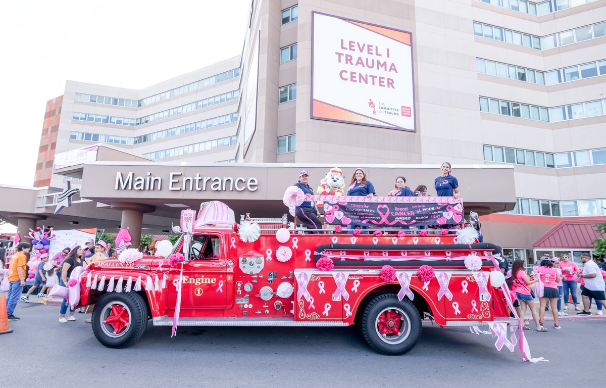 stxhealthsystem's tweet photo. Join #STHSMcAllen's #ThinkPinkParade on Sat., Oct. 3! Help turn the streets pink, support #breastcancer awareness & learn about resources, screenings & the importance of #earlydetection. For event details, visit the STHS Events Facebook page. https://t.co/gjpVjIZq4h https://t.co/5ifNP89VyF