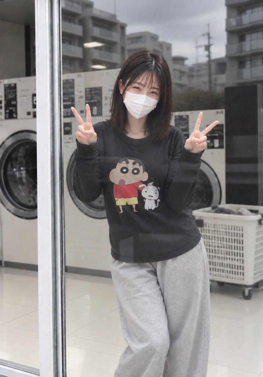IBoyce33634's tweet photo. 朝のコインランドリーから、おぱよ🐻🧺

最近ずっと雨続きで、てるてる坊主さんもご機嫌ななめ☔️

ふと思ったんだけど、
男性って、好きな女性の下着とか率先して畳んであげたい人、多いのかな？🧸 https://t.co/XhQlL6Y00x