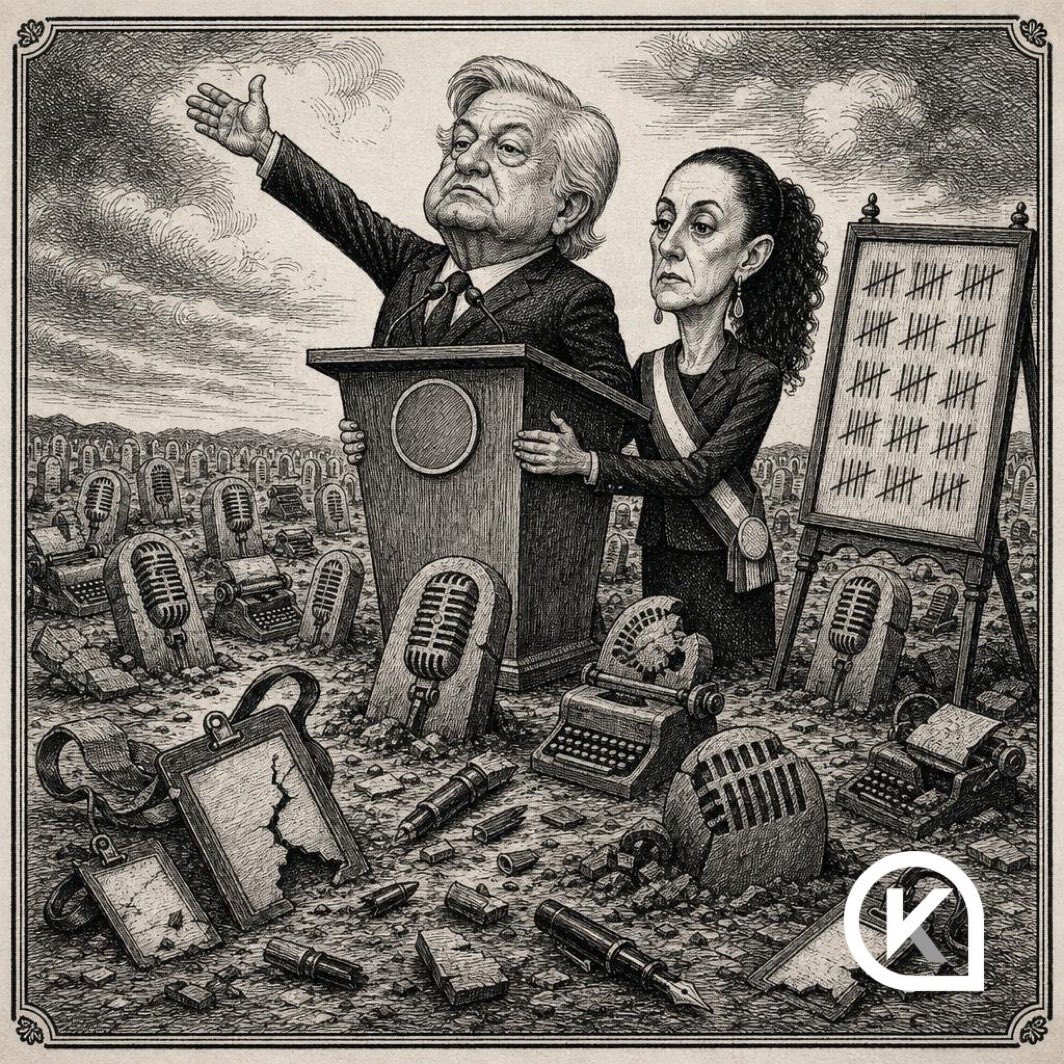 MaxKaiser75's tweet photo. El Narco Presidente lópez atacó 2,150 veces a la prensa

En 1,118 ocasiones les dijo mentirosos

Inventó 398 “complós” en su contra

Convirtió a México en el país más mortífero del mundo para levantar la voz: UC Berkeley

Te explico AQUÍ👇🏼
https://t.co/bRTMOuzzTR https://t.co/vetyZs6Y0U