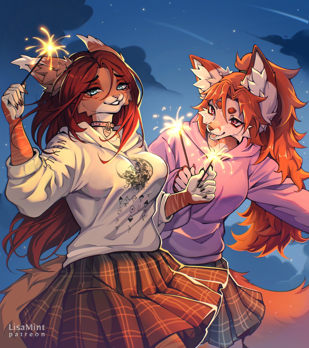 lisamint_art's tweet photo. Light the flame yourself if no star has fallen for you✨ https://t.co/pRrq3lApS5
