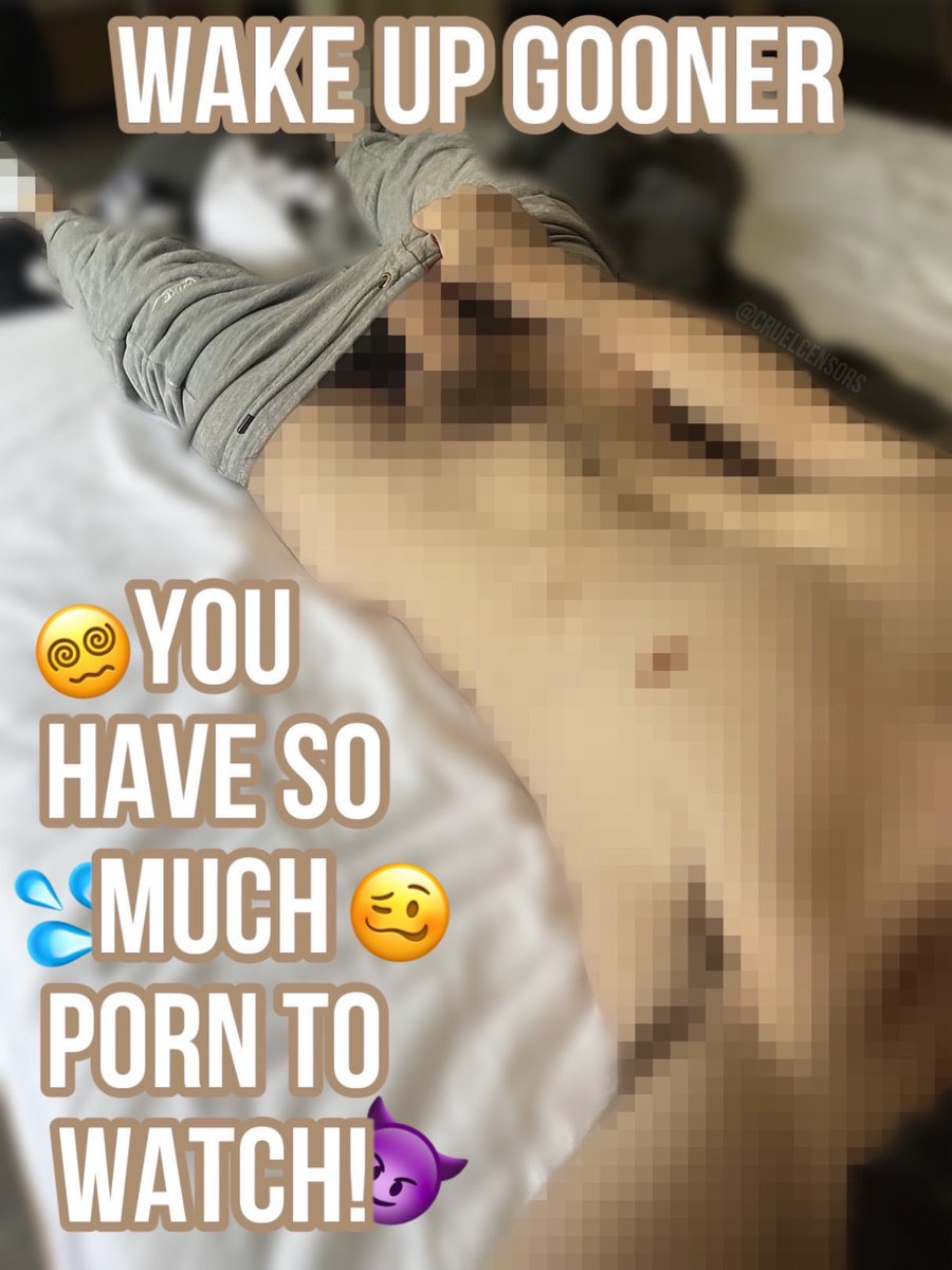 CruelCensors's tweet photo. there is so much porn bliss to be found. you’re going to lock yourself in your room and edge until your balls ache.

porn loves you. give in and submit. https://t.co/CU74ZDHTwK