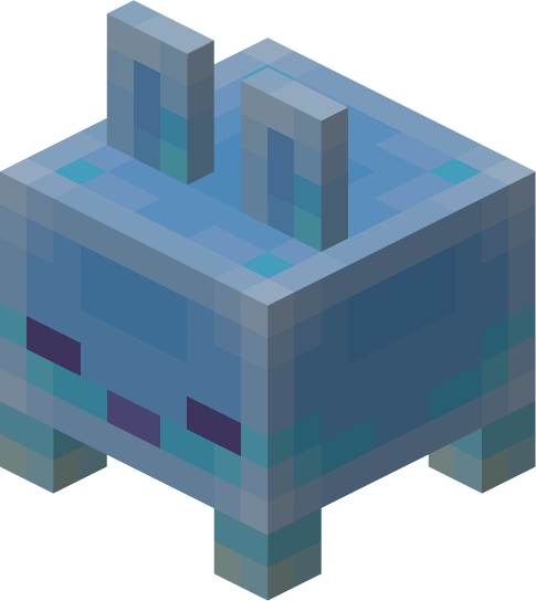 Funny_Anar's tweet photo. Closer look to Blub from vanilla Minecraft https://t.co/EYx2ZGqEIh