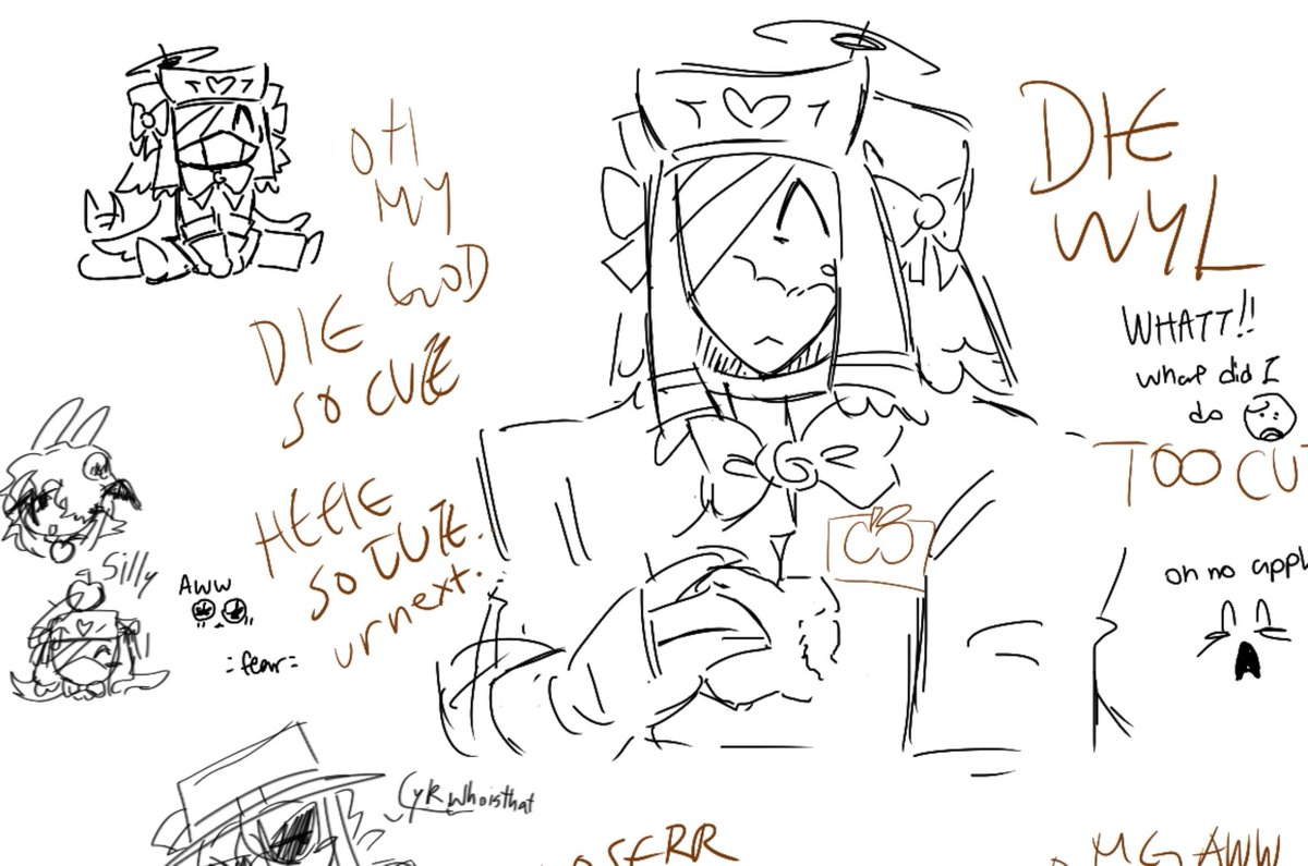 ImmaculateAmocu's tweet photo. #cuteness So7 sona doodles yay

#enneagram #enneahumans https://t.co/5id5WPlAvm