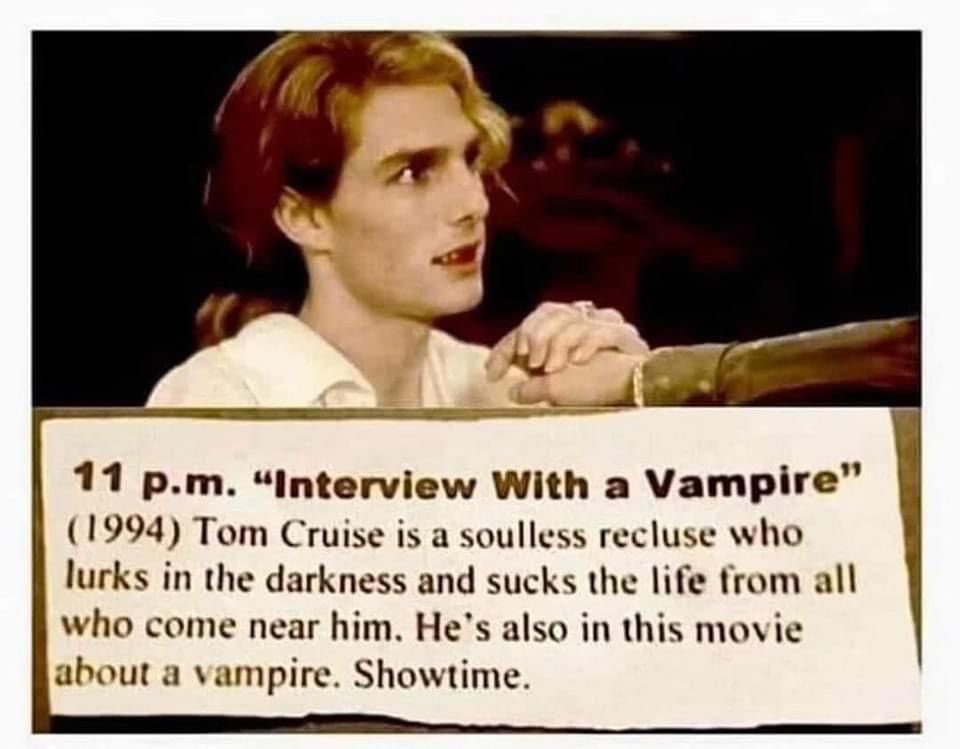 knivesnhoney's tweet photo. bro they were dragging the shit out of tom cruise in those tv guides 😭 https://t.co/4ola8CXm8v