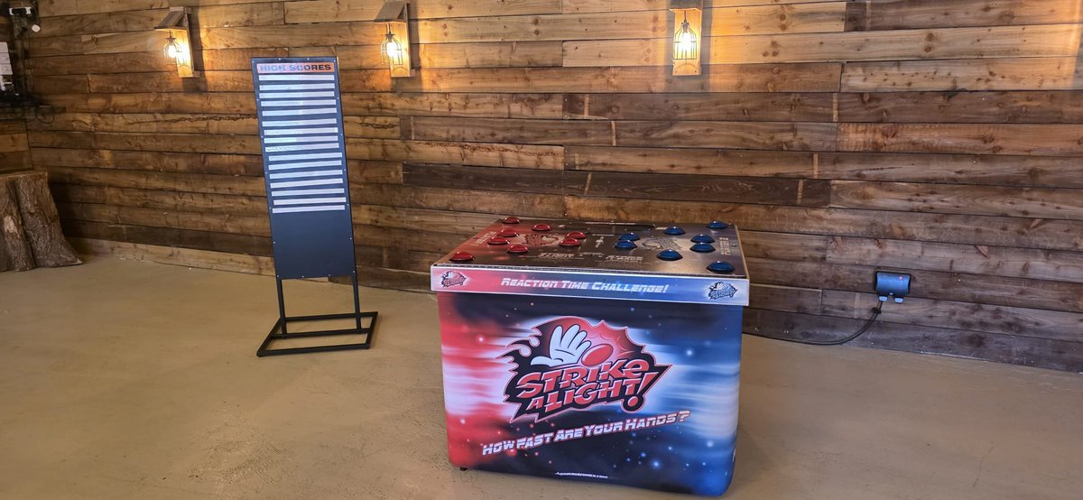AltitudeEvents's tweet photo. What an amazing space at @SouthlandsBarn in #Sussex to use for #WeddingGames! Our #ScalextricHire and #ReactionTestGame are all set and ready for the Wedding Breakfast to finish!

#SussexWeddings https://t.co/aYhHV0PeDr