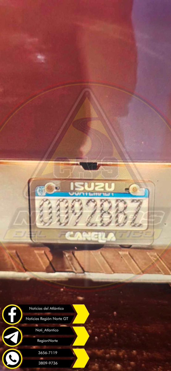 Noti_Atlantico's tweet photo. 🔴 #DenunciaCiudadana | VEHÍCULO OFICIAL PROVOCA ACCIDENTE Y SE DA A LA FUGA

Conductor de un vehículo sedán denuncia haber sido colisionado por un vehículo del Estado con placas O-092BBZ.

El hecho ocurrió en la salida de la Universidad de San Carlos de Guatemala (USAC), #Zona12. Según testigos y el afectado, el conductor del vehículo oficial transitaba en presunto estado de ebriedad y se dio a la fuga con rumbo hacia Residencial Villa Flor.

Se hace un llamado a las autoridades correspondientes para deducir responsabilidades.
¡Ayúdanos a compartir para dar con el responsable! 📲👆🏼

#Guatemala #USAC #TránsitoGT #DenunciaGT #NoticiasGT #𝕊𝕠𝕞𝕠𝕤ℕ𝕠𝕥𝕚𝕔𝕚𝕒𝕤𝔻𝕖𝕝𝔸𝕥𝕝𝕒́𝕟𝕥𝕚𝕔𝕠