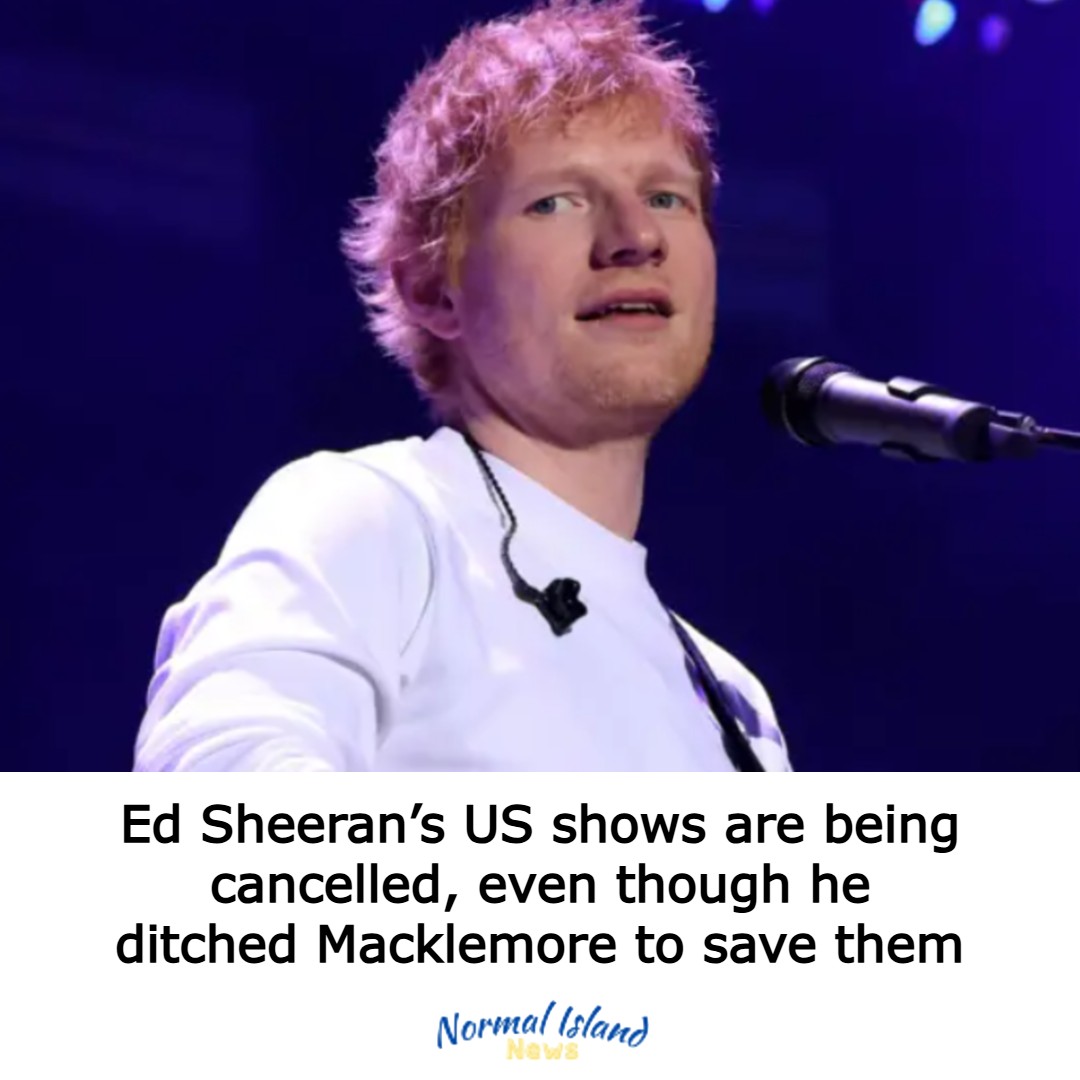 NormalIslandNws's tweet photo. You have to feel sorry for Ed Sheeran. He threw his friend of 13 years under a bus, lost the support acts on his Loop Tour, and publicly humiliated himself with a teleprompter in order to appease genocide supporters—and it looks like he’s been cancelled anyway.

Just last week, Epstein associate Robert Kraft told Ed that if he doesn’t ditch Macklemore, he won’t be allowed to perform at any of his venues. Ed ditched Mack faster than he could say “all children deserve to live” and now his shows are being cancelled anyway. The official reason is “bad weather”.

It’s unclear if Bob is still mad at Ed for letting Mack say “free Palestine” a couple of times, or whether a storm of public fury has led to mass ticket cancellations. All I know is that Ed is now experiencing the same self-pity as an IDF soldier who runs over civilians with a bulldozer.

Despite his best efforts to please “both sides”, he’s so hated that people no longer feel bad joking about his looks or his ginger hair. His exes are even joking about how they cheated on him—and everyone is taking their side. Ed is single-handedly responsible for ending slut-shaming.

Clearly people aren’t aware of what a bind he was in. In theory, he could’ve lost those venues and kept his fans—or he could’ve lost the venues and his fans. In reality, his promoters chose the option that was least likely to get him killed.

At least he received a message of support from Pink after becoming the latest celeb to sacrifice his career for Israel, even if it wasn’t intentional. He thought he was sacrificing Macklemore’s career—and now Macklemore is doing a Free Palestine tour, having tripled his fan base and kept his dignity intact. I don’t know who this guy thinks he is.

Thankfully, Netanyahu is taking decisive action to put a stop to this madness. He told the UN General Assembly that Macklemore is just two weeks away from developing a nuclear weapon. Therefore those concerts in Europe are legitimate military targets.

A confused Ed suggested that blowing up concerts might be “disproportionate”, but he doesn’t want to get involved in the politics and hopes the matter won’t affect his friendship with Zionist billionaires.

Those billionaires are disappointed with Ed’s fence-sitting, but they’ve told him it’s not too late to save his music career. If he comes out in support of the Macklemore strikes, he’ll be allowed to do a show in Tel Aviv with Azealia Banks. I’ve no idea who she is either.