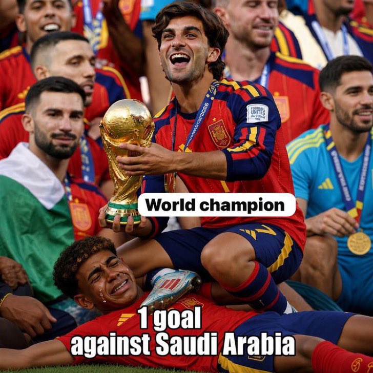 Samaleui's tweet photo. @WithYamal @ihosmessi لا مستأنسين بصانع امجاد اسبانيا 😍 https://t.co/NAZkpv2uPg