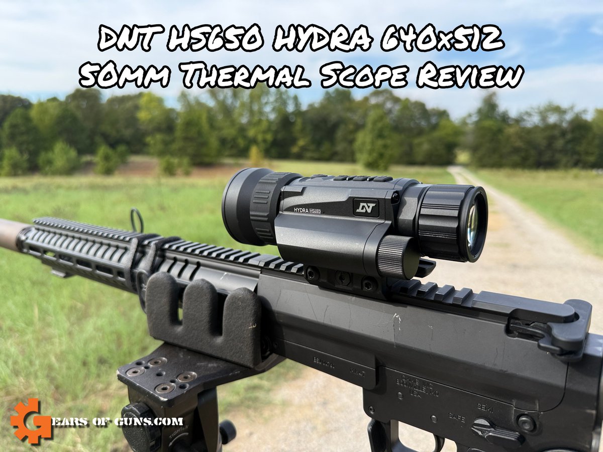 Gearsofguns's tweet photo. DNT HS650 HYDRA 640×512 50mm Thermal Scope Review https://t.co/5BcZ8KtpxW https://t.co/TAvtzc1jMg