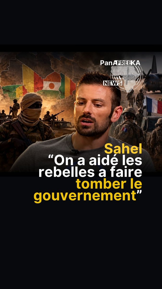 PanAFreekaNews's tweet photo. À l’occasion d’une interview accordée à un média français, cet ancien membre des forces spéciales françaises explique comment une cinquantaine d’hommes peuvent soutenir des rebelles dans une opération visant à renverser un gouvernement.

Il décrit notamment leur rôle dans l’encadrement des terroristes et les méthodes utilisées pour favoriser un soulèvement de la population contre le pouvoir en place.

Un témoignage qui éclaire les méthodes d’intervention et de déstabilisation employées par les états impérialistes lors de certaines opérations clandestines.

On comprend ici qu’il évoque une situation au Sahel.