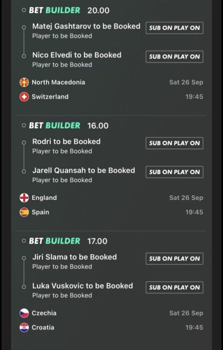 bet_with_benny's tweet photo. Treble double #1 🟨🟨🟨

3 x  doubles 

1 x ACCA 

Add To Your Bet Slip - https://t.co/UmZLDyy6QG

Treble double #2 🟨🟨🟨

3 x doubles 

1 x  ACCA 

Add To Your Bet Slip - https://t.co/6nXSOs7VSR https://t.co/9qLmk8UP8X