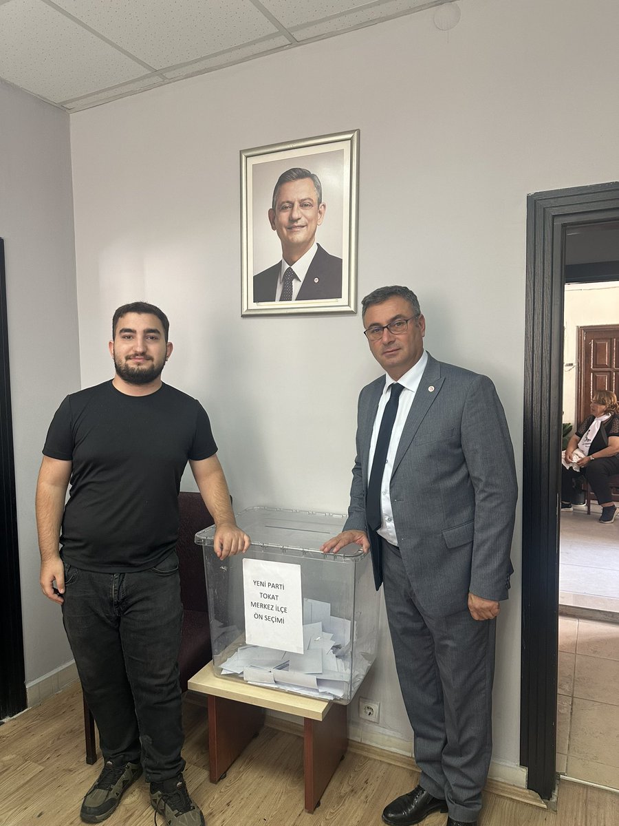 utkucakal's tweet photo. Yeni partimizin Seçilmiş Tokat/Merkez ilçe Başkanımız Aytekin Ayan Başkanımızı tebrik ediyorum 
Yolumuz açık, başarım��z daim olsun
Yeni bir Türkiye yeni bir Tokat için Hayırlı olsun. https://t.co/6ZJd4eho1K