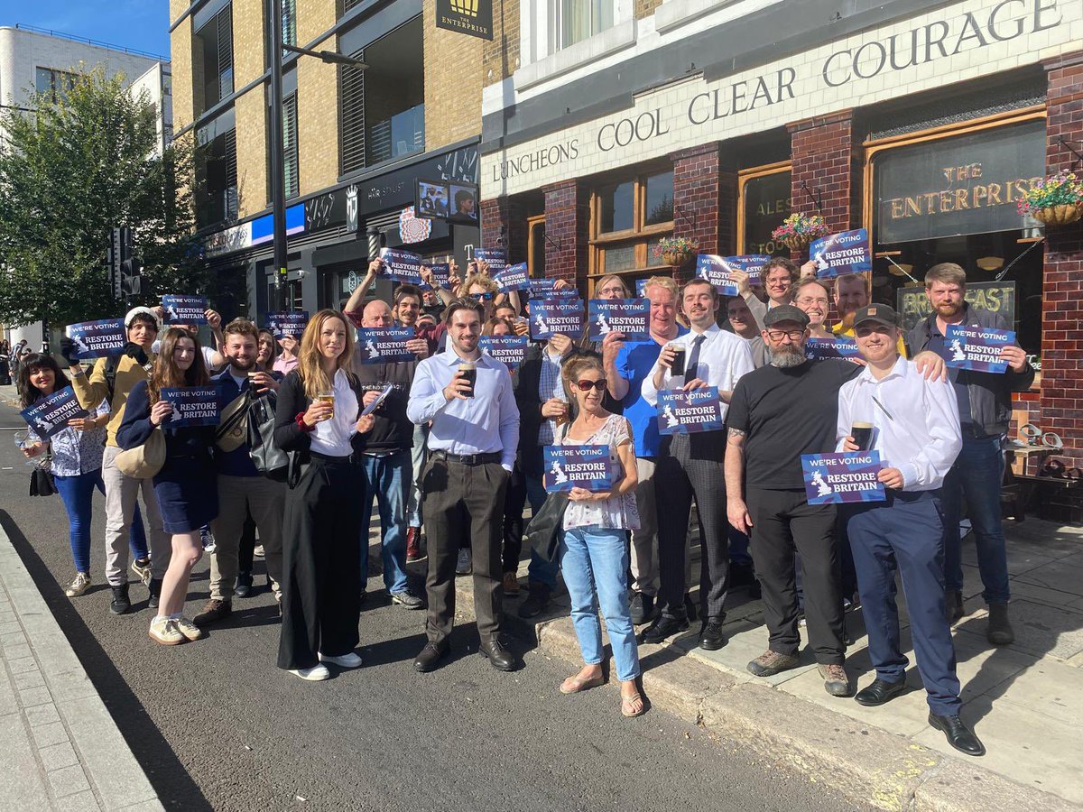 Restoreldn's tweet photo. Thousands of leaflets delivered across Camden today.

A warm welcome on the doors, and clear support from residents who no longer feel safe walking the streets alone.

We will restore safe, high-trust communities.

We will Restore London. 🏴󠁧󠁢󠁥󠁮󠁧󠁿 https://t.co/UELggJzMgg