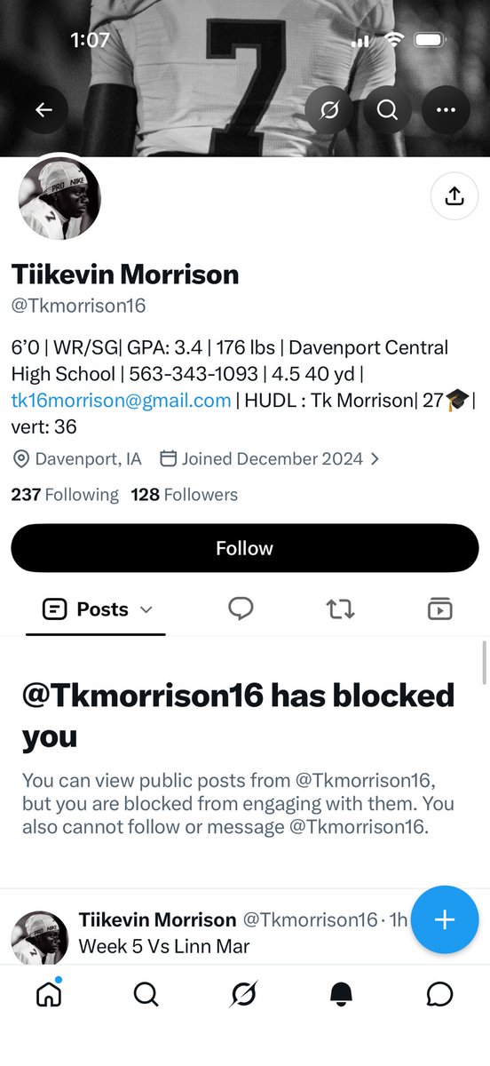 terrywinkl3's tweet photo. @DCBarstool damn talk really home to the biggest pussys in the qc https://t.co/Xr5ThVlnr9