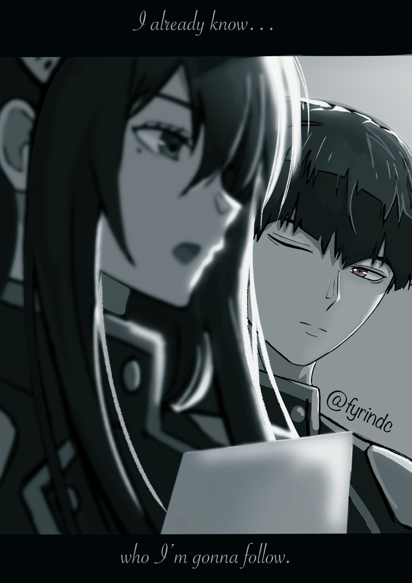fyrindc's tweet photo. "I already know who I'm gonna follow."~ Soshiro Hoshina 

I rushed with this one, so its not perfect. 

#kaijuno8 https://t.co/K0feIRvR32