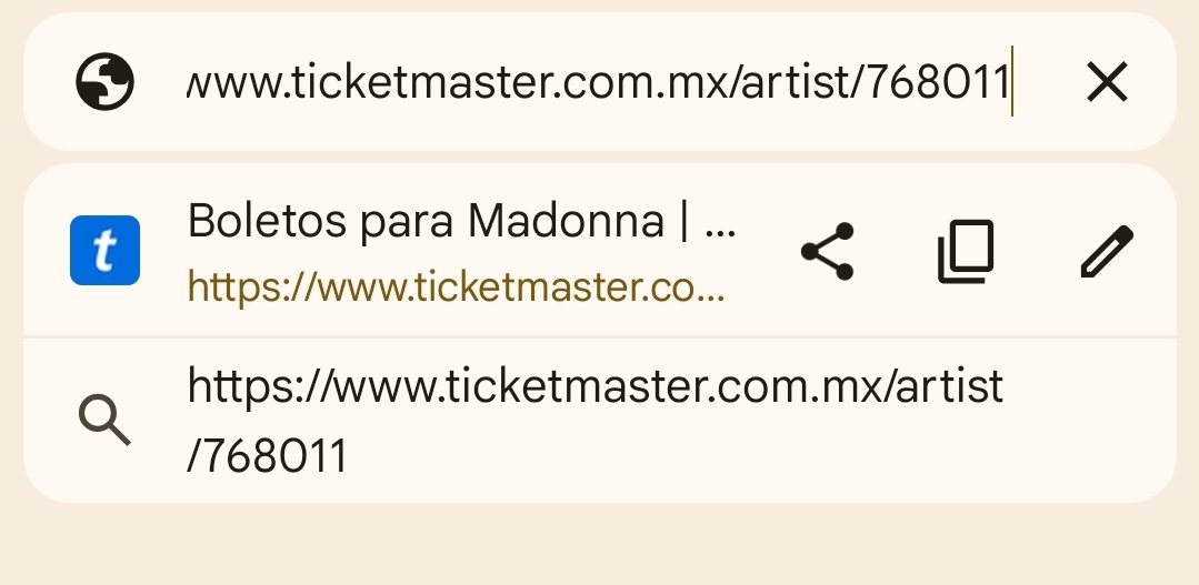 azhirbotello's tweet photo. @moonlightamx @l_og2 El número de artista con el que está identificada Madonna en Ticketmaster https://t.co/QWzhhBpmgw