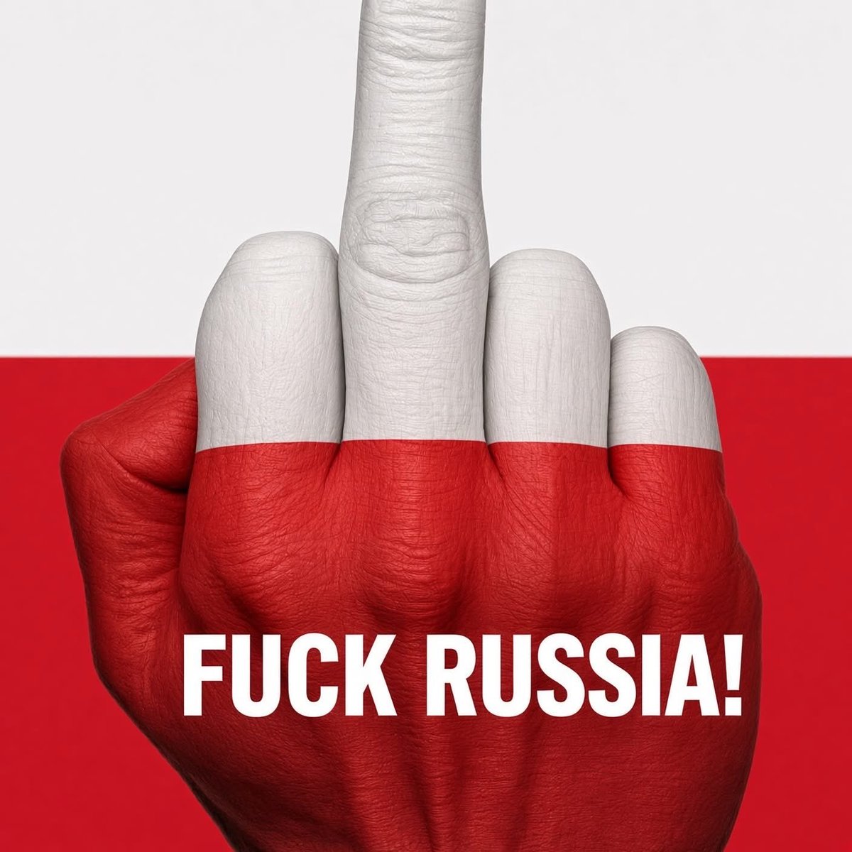 BBreeg2501's tweet photo. Jestem Polakiem i rosja jest moim wrogiem.
I'm Polish and russia is my enemy. Also every russian. https://t.co/z09vuOu1lX