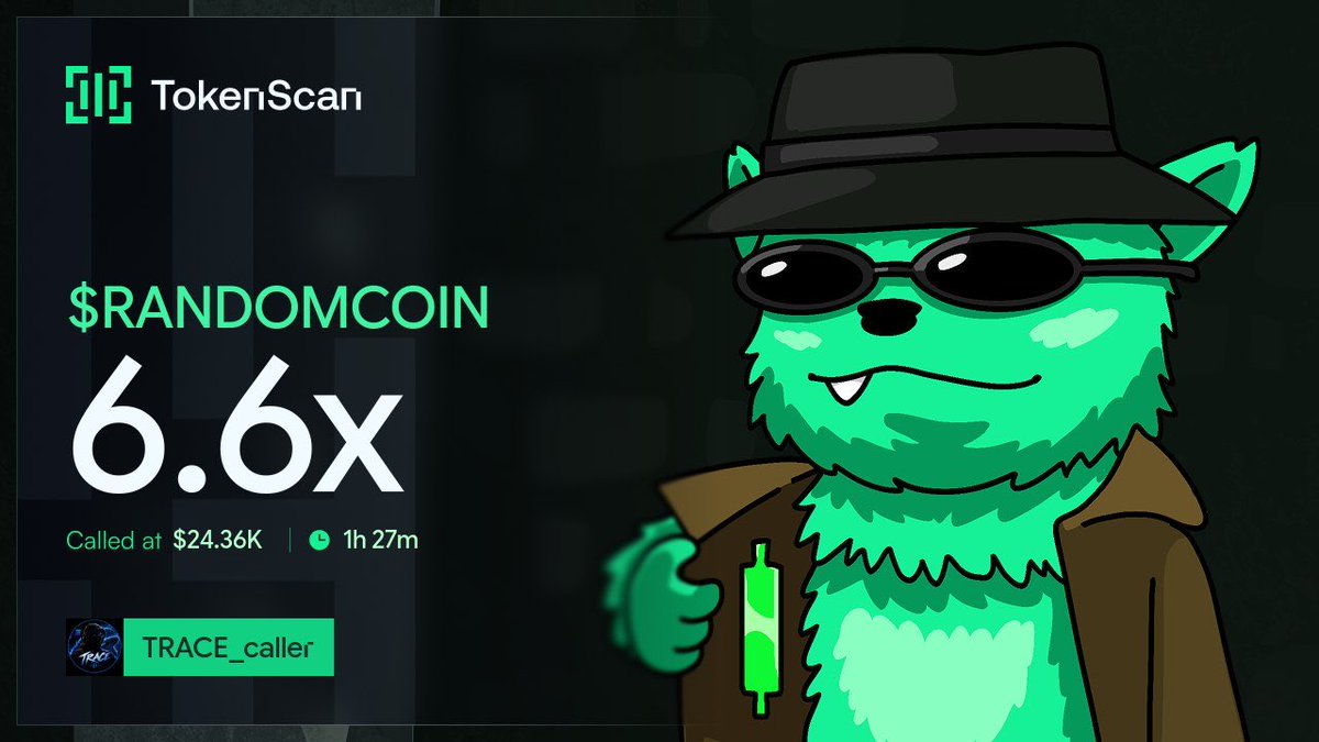 Trace_caller's tweet photo. $RANDOMCOIN 
6.6x 

J77QVaVJwY3Tww67NG1PYEW1EhbNfGvCMTWA8Taypump https://t.co/IRLBSuRcHA