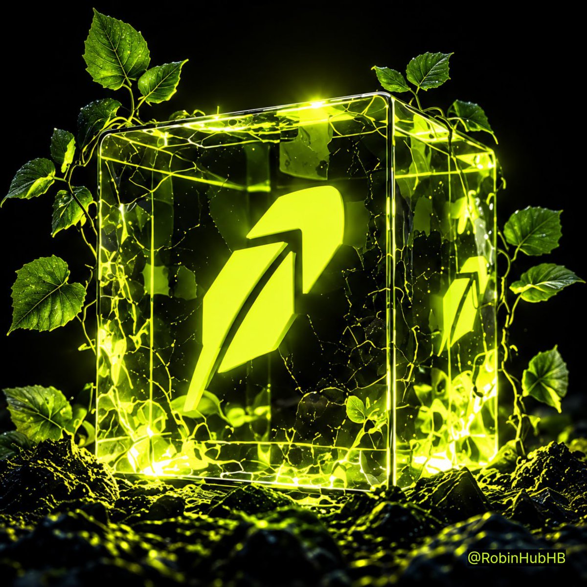 RobinHubHB's tweet photo. Robinhood keeps growing stronger every day 🌱🟩 https://t.co/GSo5UxYhK2