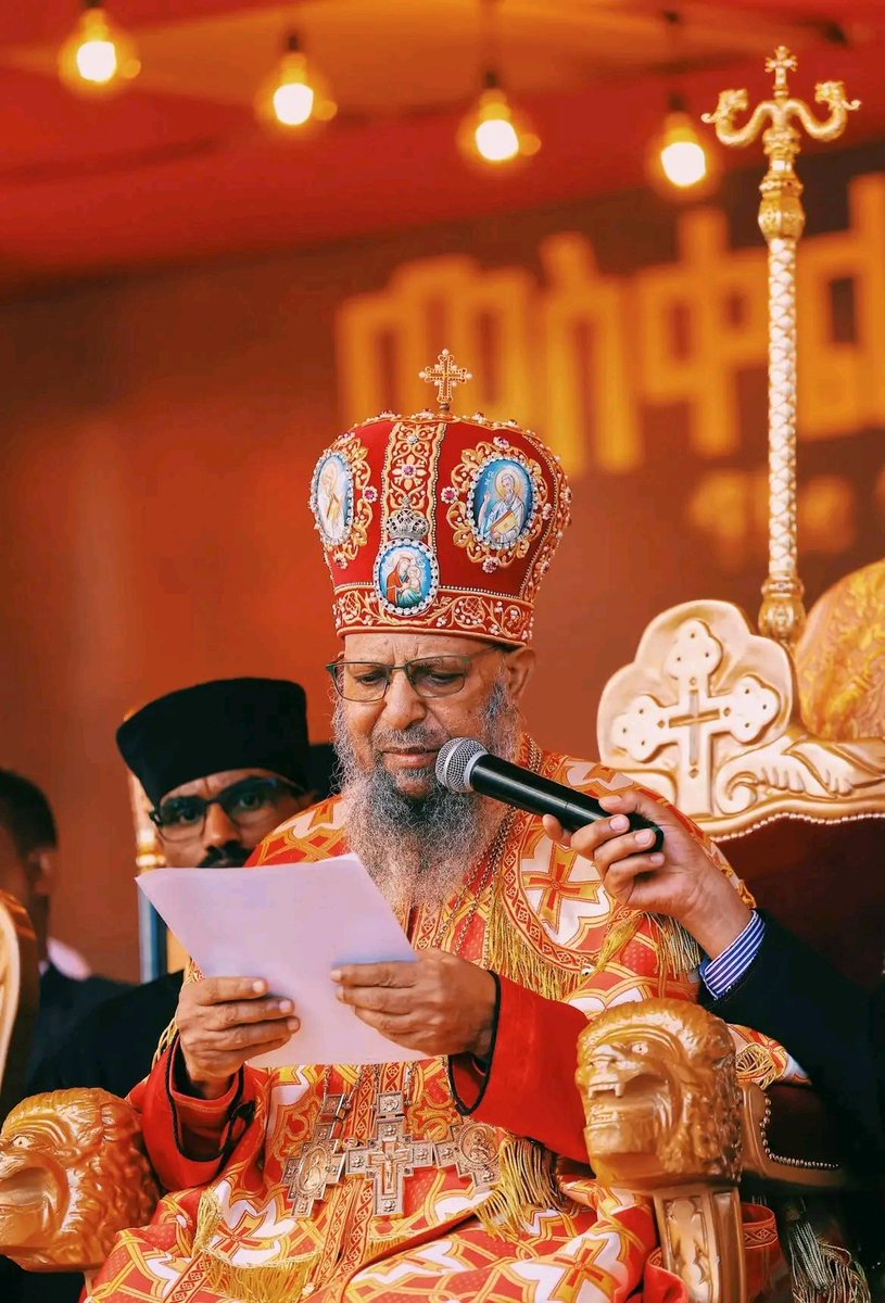 fanatelevision's tweet photo. His Holiness Abune Mathias Calls on Ethiopians to Embrace Patience and Farsightedness for National Peace at Meskel-Demera Celebration

Explore more ➡️ https://t.co/iaplkegwuk https://t.co/UKiiMDTk4u