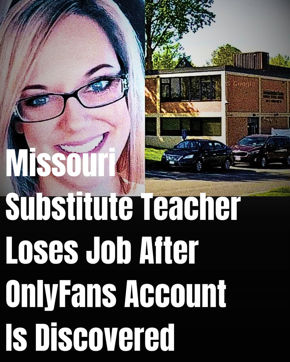 ULTIMAHORAENX's tweet photo. 🇺🇸📚 A Missouri substitute teacher lost her job after school officials learned about her OnlyFans account, which she had maintained for more than two years while working in classrooms. Sheena Sittner said she knew the account could eventually be discovered but questioned the consequences. Kelly Education suspended her pending termination and told her not to contact schools. The district clarified that she can still participate as a parent and volunteer.