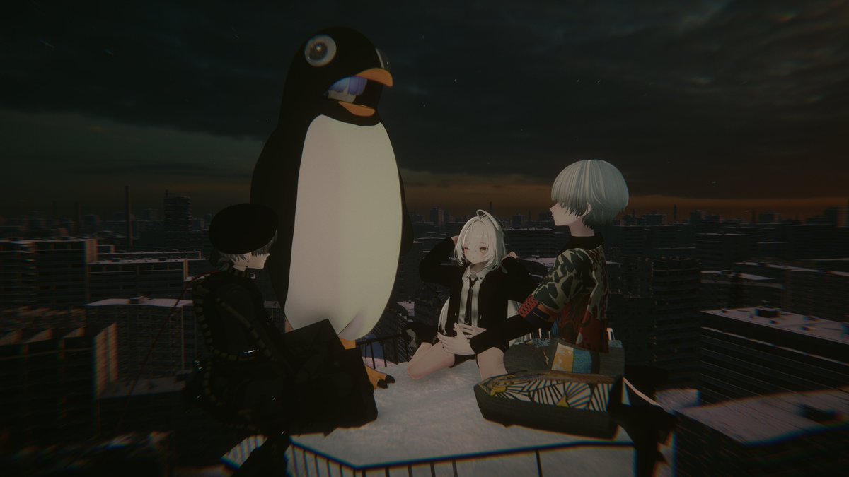 NPComplete00's tweet photo. 昨晩の #VRChat
🌐'Z․A․T․O․'
🌐'yoinagi' https://t.co/rdUcoS4LDf