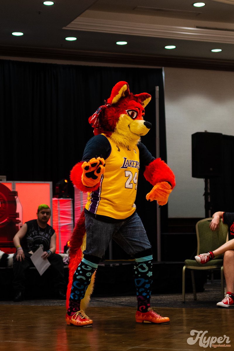 FireWolfFlame's tweet photo. Left it all on the dance floor at FursonaCon 2026! 🐾💃

📸: @jordanfelle 

#fursuitdancecomp #fursonacon2026 #fursonacon #furry #furrytapdancer 

FursonaCon 2026 Fursuit Dance Competition
(09/05/2026) https://t.co/VnmPTW5uQB
