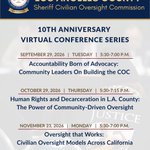 Photo by LA County Sheriff Civilian Oversight Commission (@LACountyCOC)