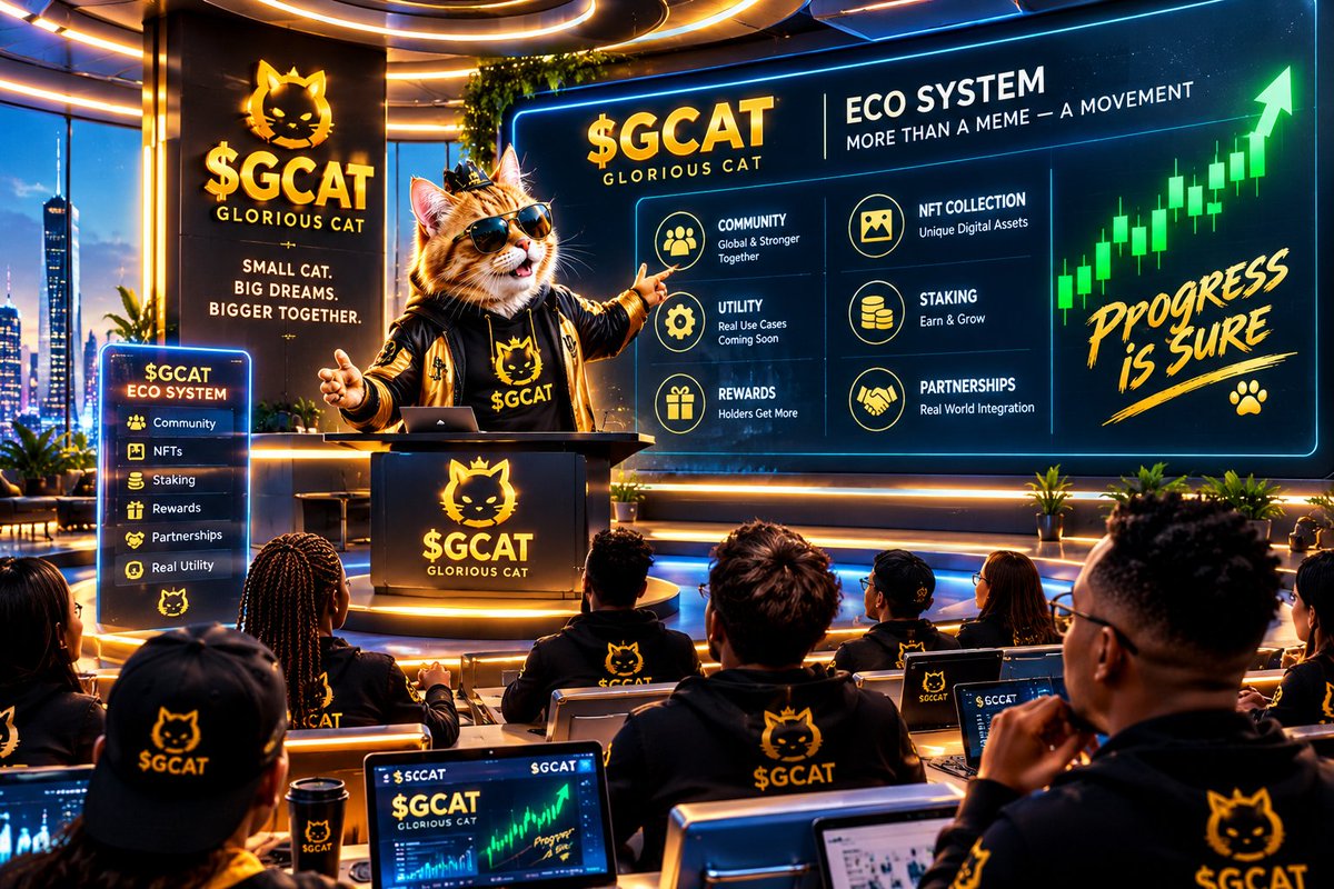 Jonatha57722146's tweet photo. They didn't understand the cat… until the cat started running the timeline. 🐱👑🔥
$GCAT is awake. The community is growing. The vision is getting bigger.
Keep watching—this cat has places to go. 🚀
#GCAT #GloriousCat https://t.co/ZaTWJO7S78