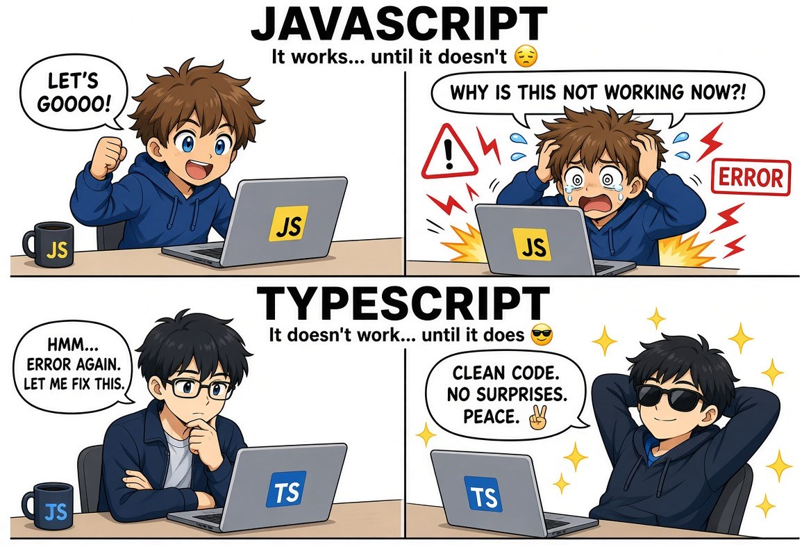 javascript_fan's tweet photo. Team JavaScript or TypeScript? Comment below! https://t.co/hHYIELaNb3