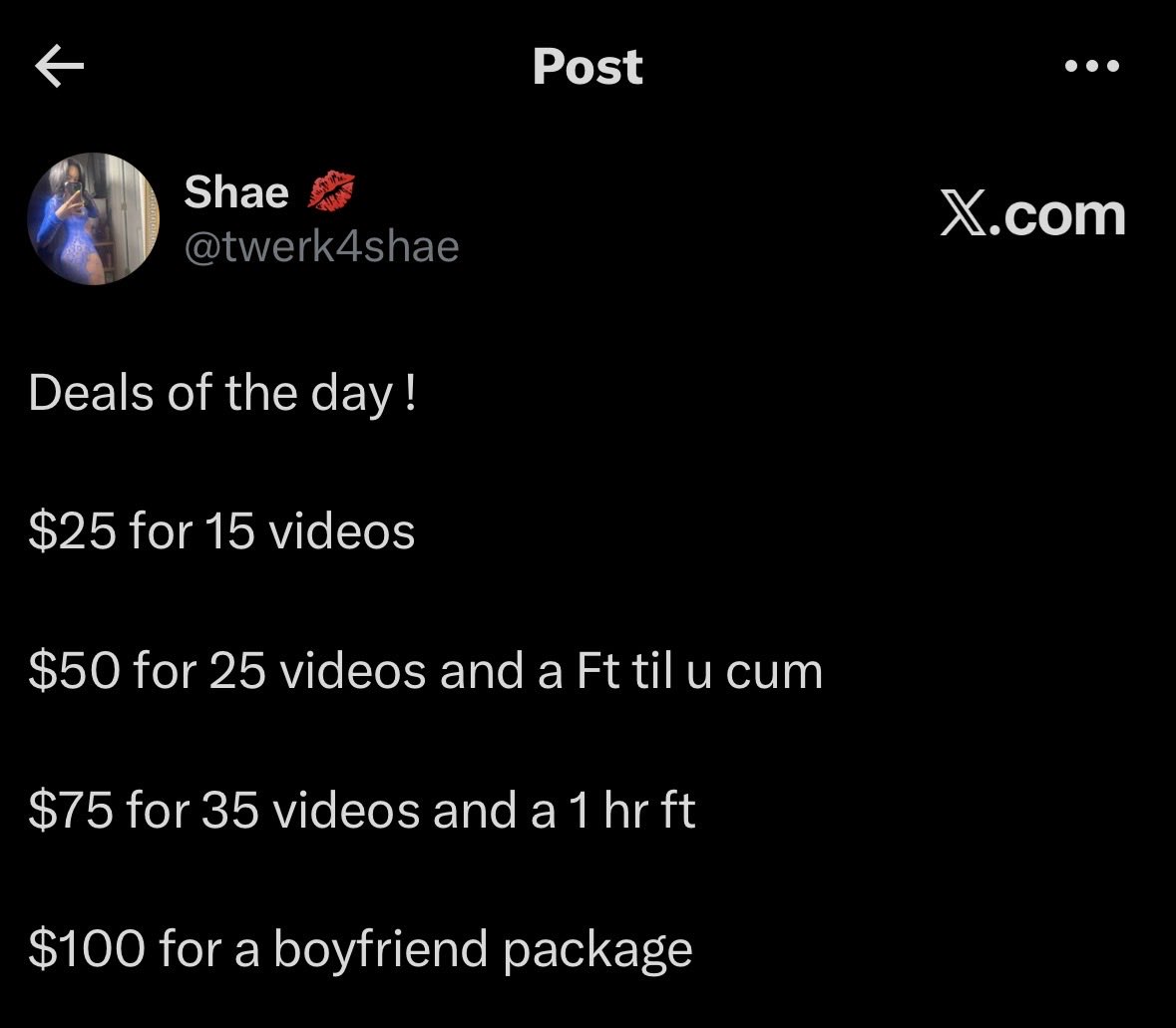 twerk4shae's tweet photo. 945-545-6480 👈 https://t.co/Du5HW8yDyA