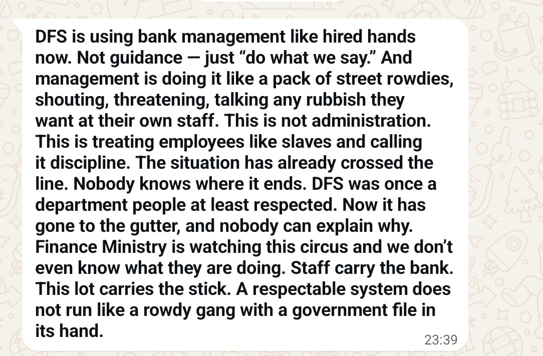 bankaffairs's tweet photo. I too feel the same , How many of you accept and feel, https://t.co/pP9EJ81bPL
